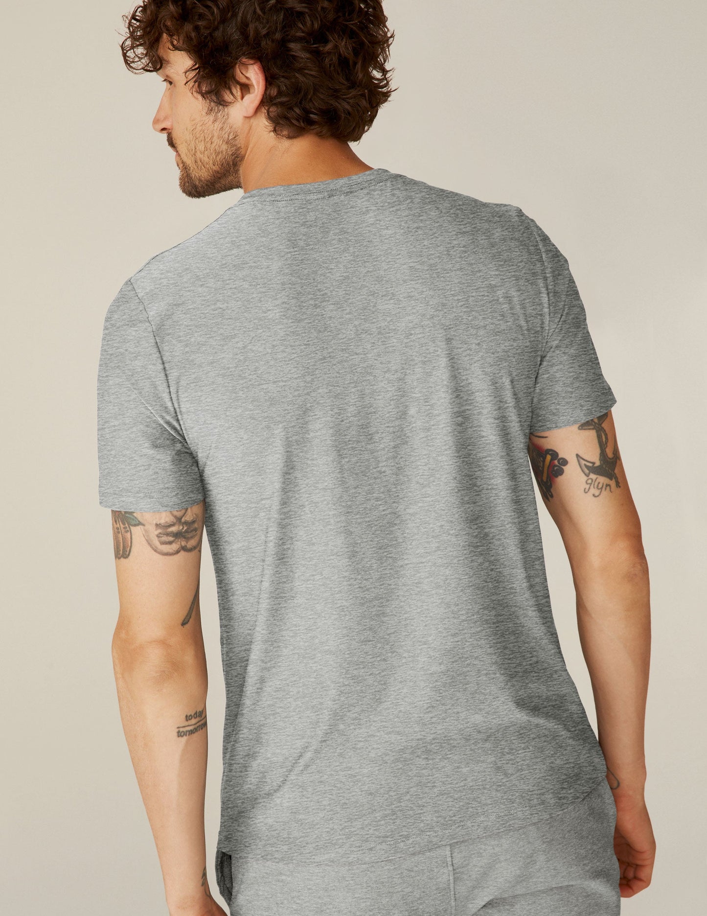 Silver Mist Crew Tee Beyond Yoga Men