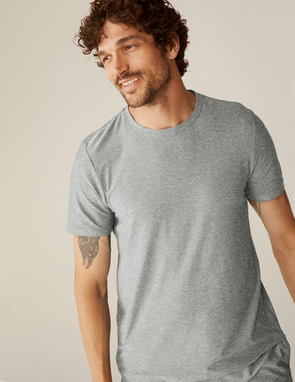 Silver Mist Crew Tee Beyond Yoga Men