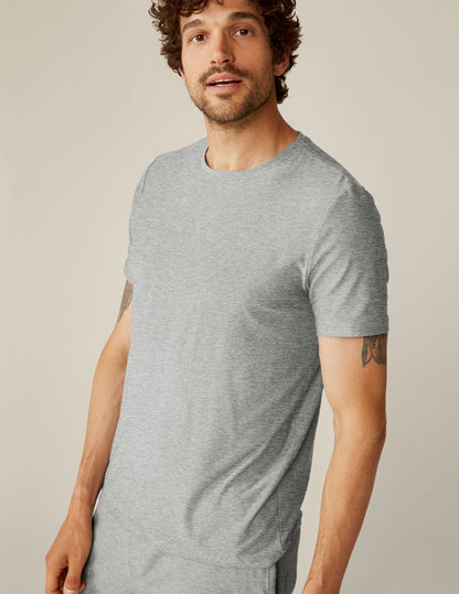 Silver Mist Crew Tee Beyond Yoga Men