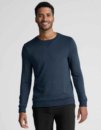 Mens Crew Pullover Nocturnal Navy