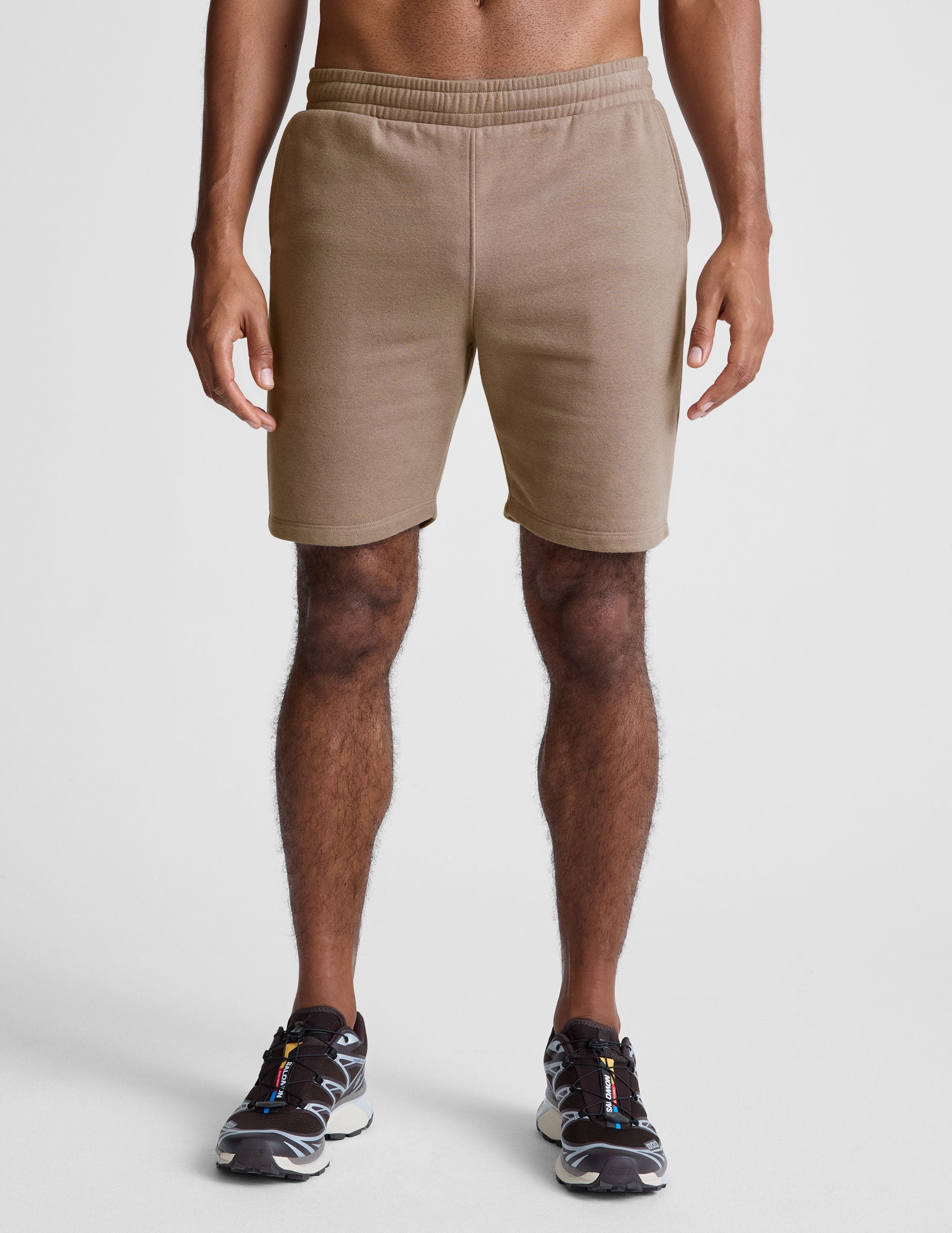 Men's Brown Sweat Shorts