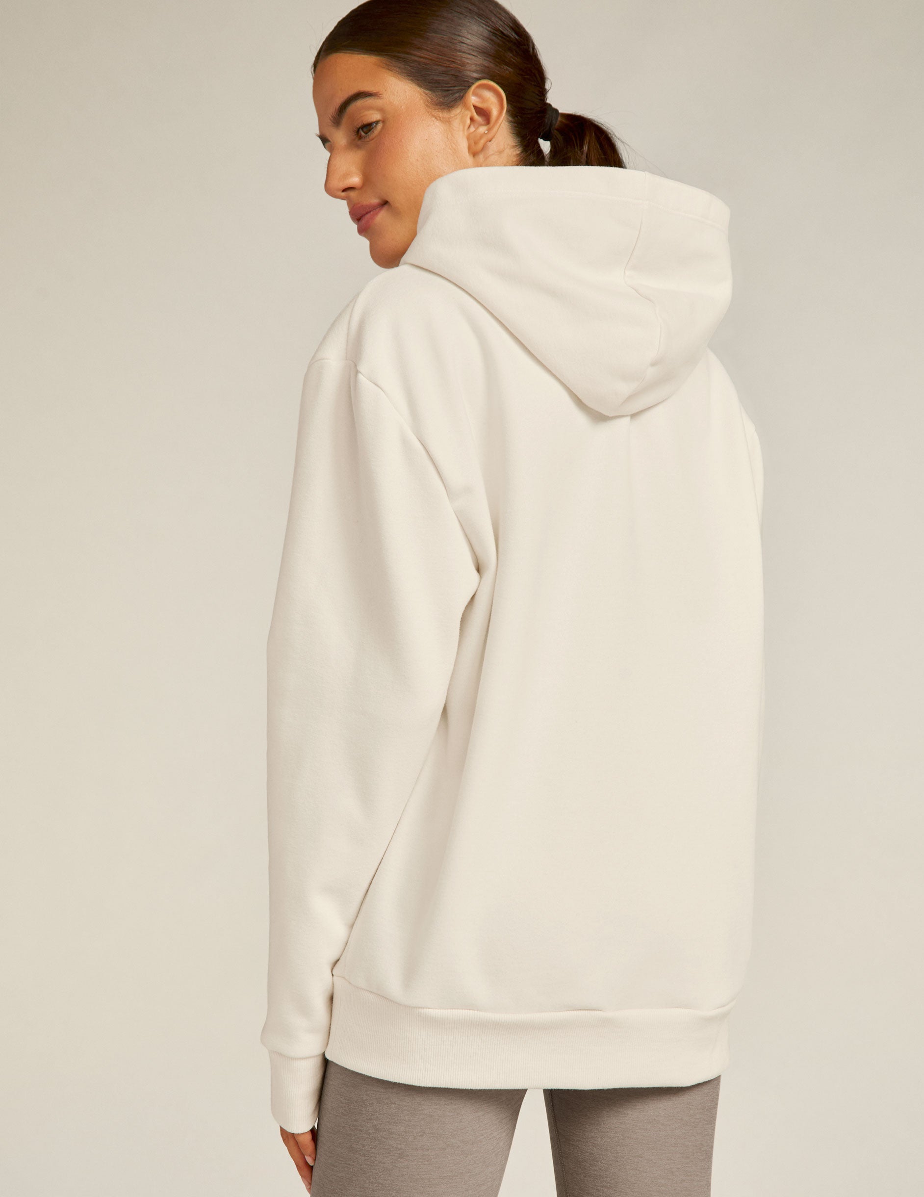 White Unisex Hoodie Fresh Snow