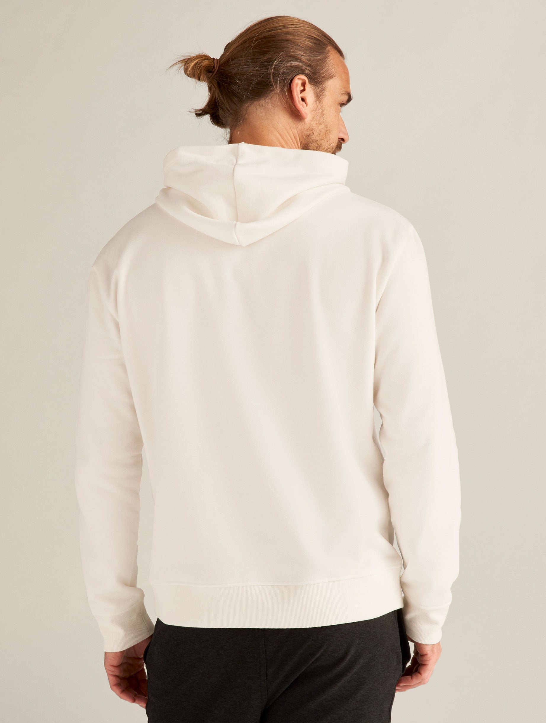 White Unisex Hoodie Fresh Snow