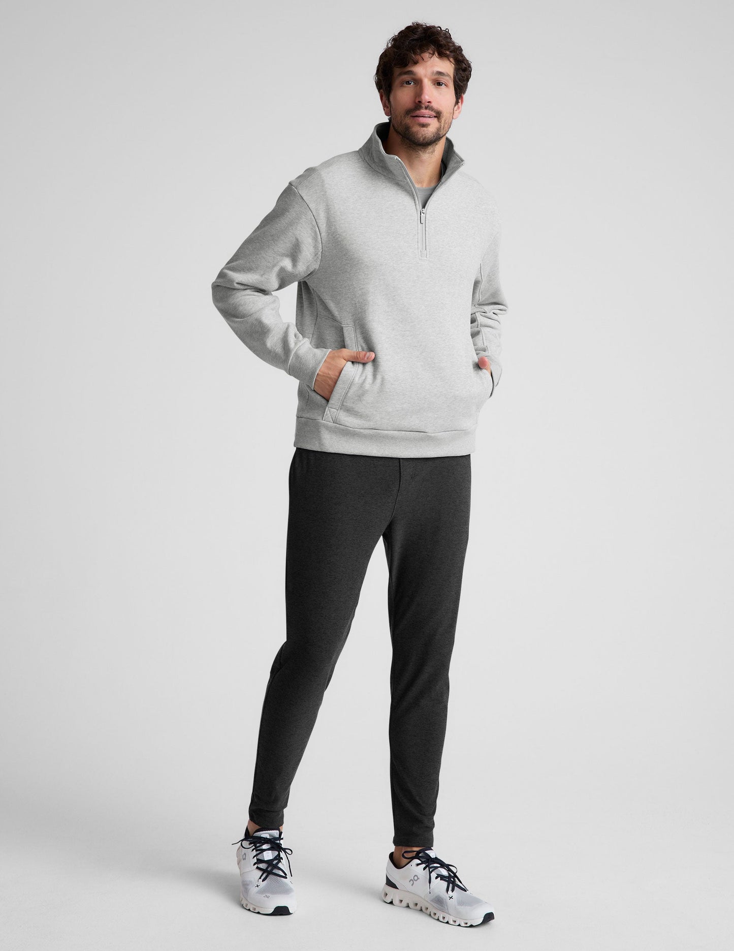 Men's Lightweight Gray Pullover