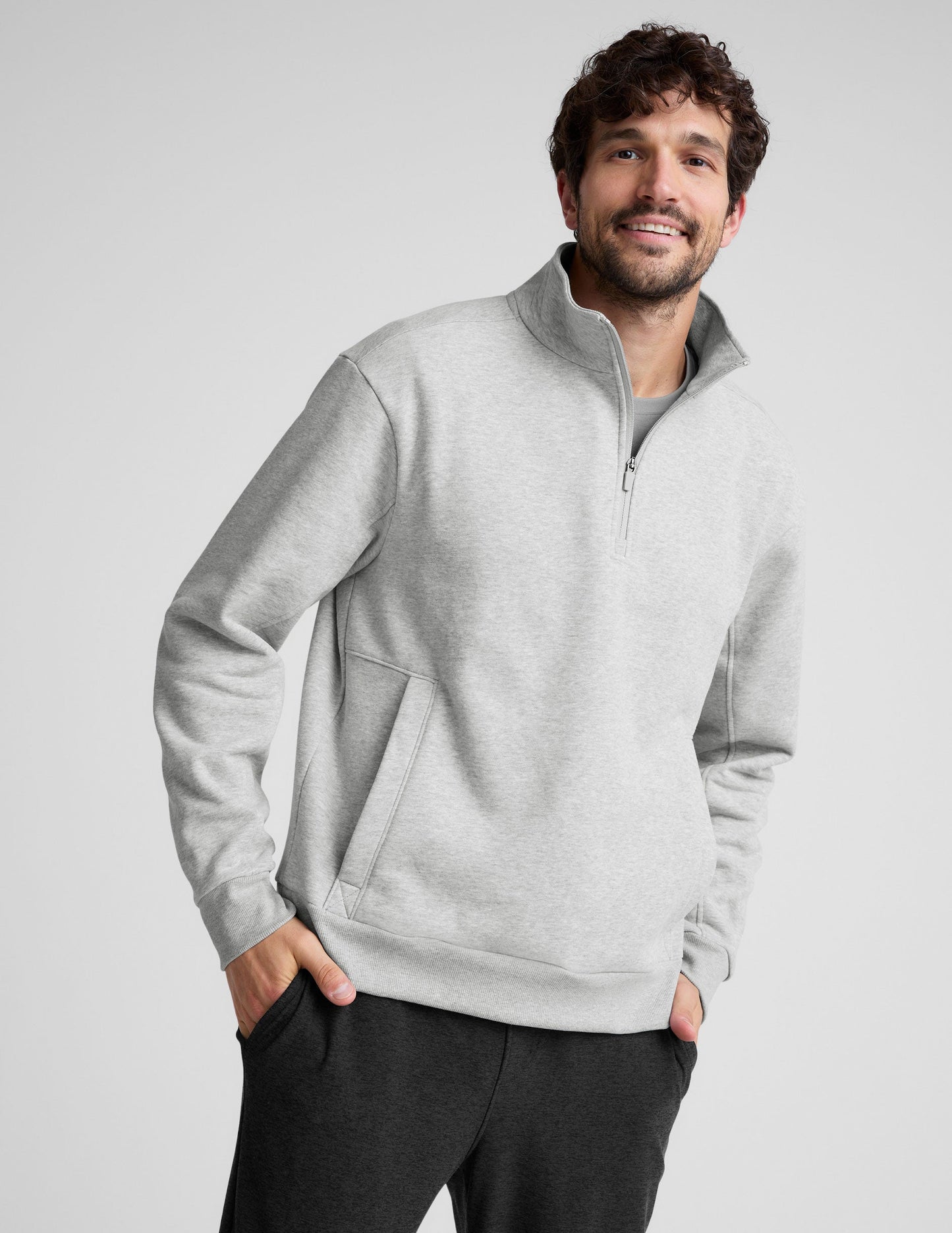 Men's Lightweight Gray Pullover