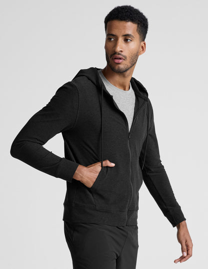 Freefit Men's Zip Hoodie Darkest Night